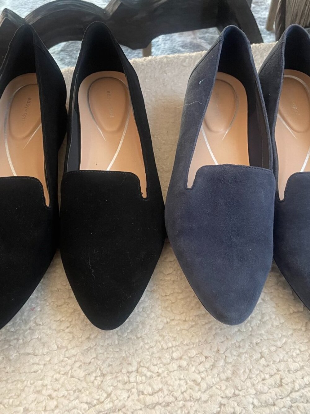 EASYSPIRIT-NEW AND LIKE NEW-TWO PAIR LOAFER-SIZE 8.5